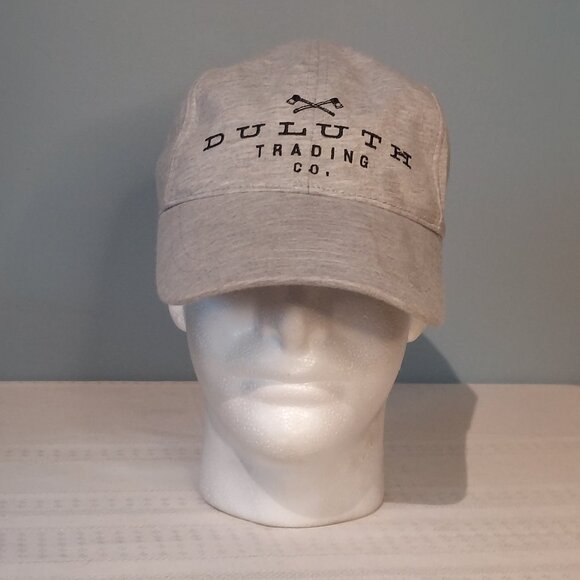 Heathered White/Grey Duluth Trading Hat - Picture 1 of 5